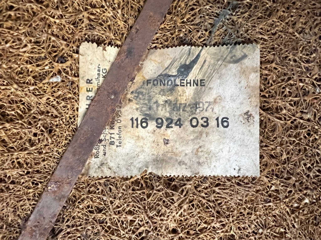 фото №15, Спинка mercedes w116 заднє сидіння сидіння 1169240316