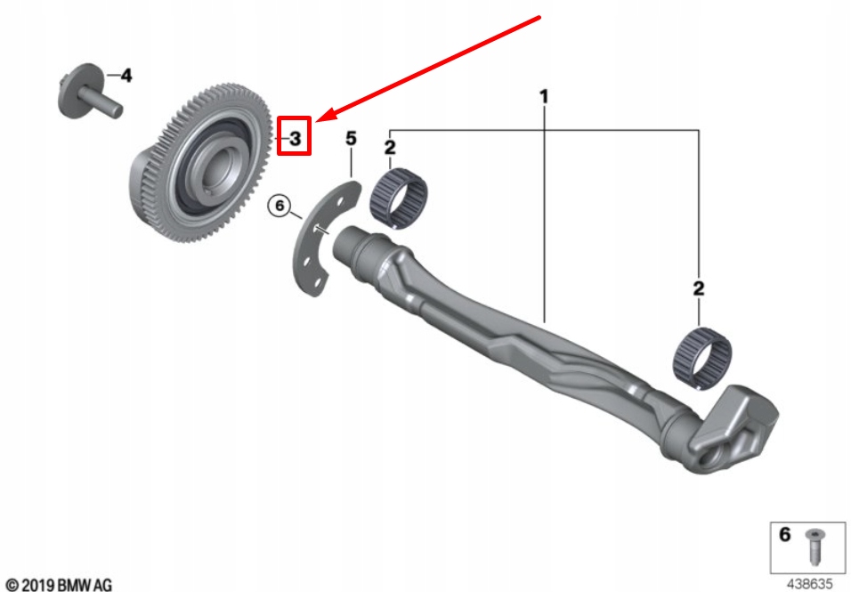 фото №1, Mini cabrio f57 двигун balance вал gear 11278651676 8651676