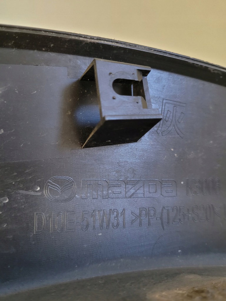 фото №9, Mazda cx3 cx-3 молдинг крыла левый перед накладка na крыло d10e-51w31