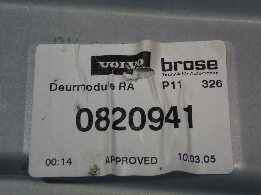 фото №7, Volvo s40 ii 04-07 підйомник скло задня правий 8679083rh 30710149