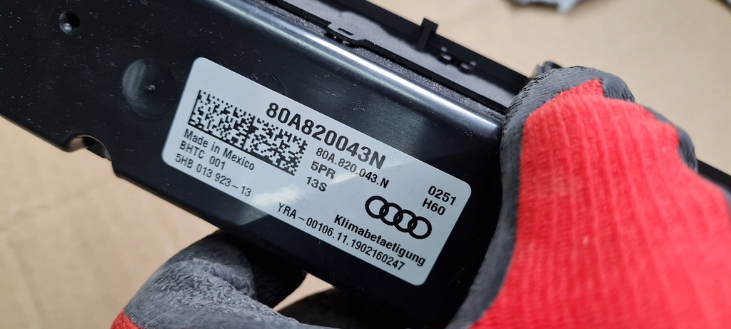 фото №10, Q5 80a sq5 панель обдув кондиционера 80a820043n