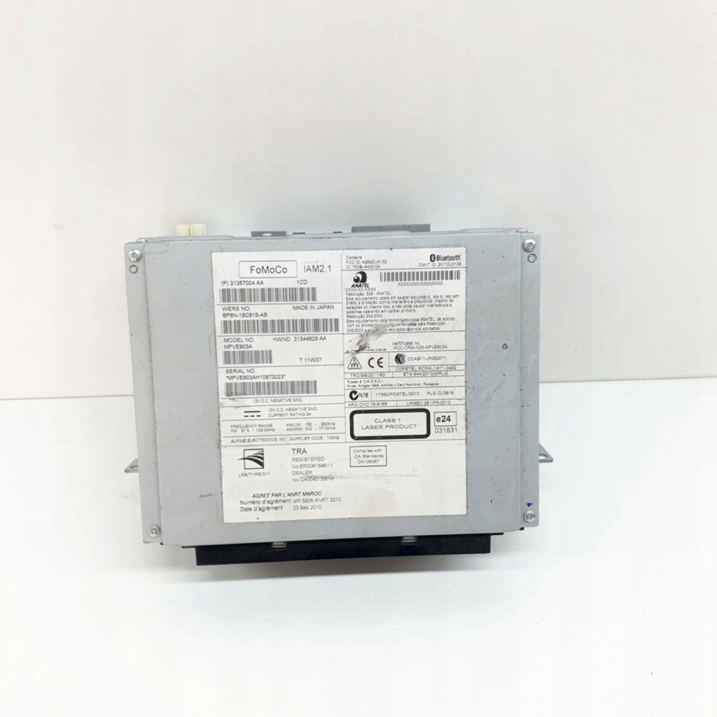 фото №1, Volvo v60 2011 панель / радиопроигрыватель cd/dvd/gps