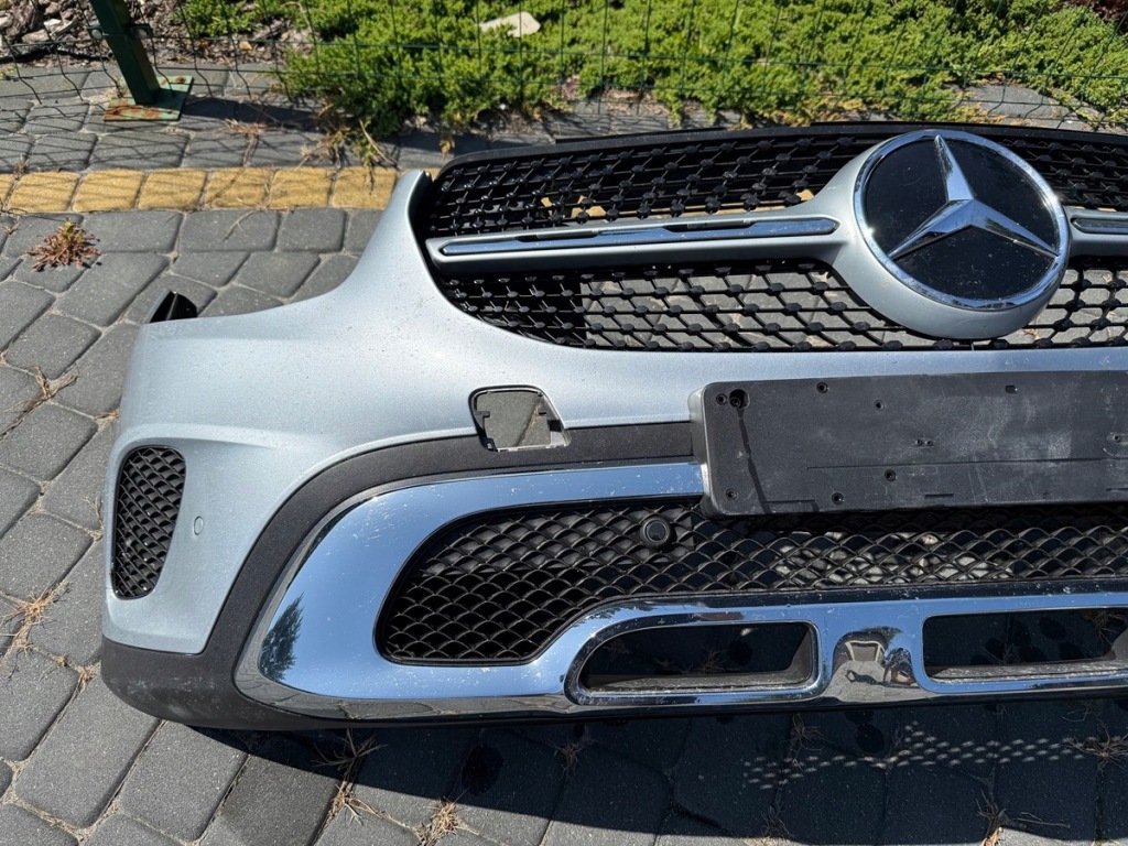 фото №6, Mercedes glc 253 x253 lift бампер перед передній kompletny 6x pdc