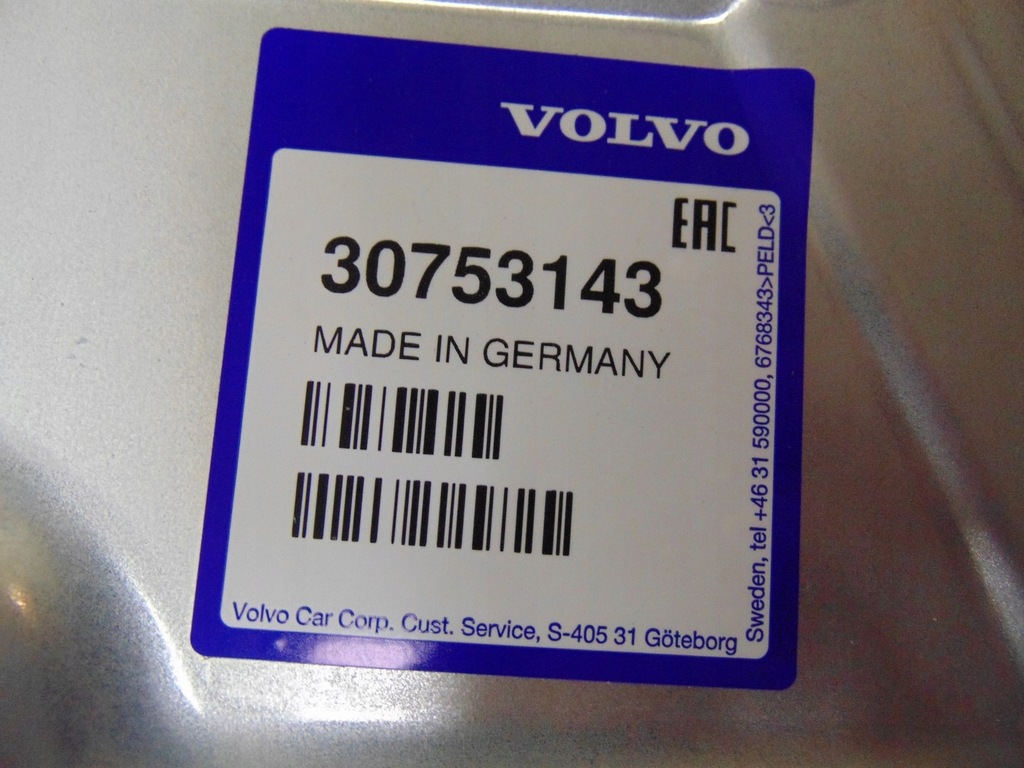 фото №11, Лист механізму скло лівий перед volvo v50 nowa