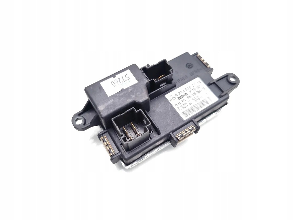 фото №9, Mercedes-benz e-class резистор / резистор вентилятор обдув дизель 5hl010384