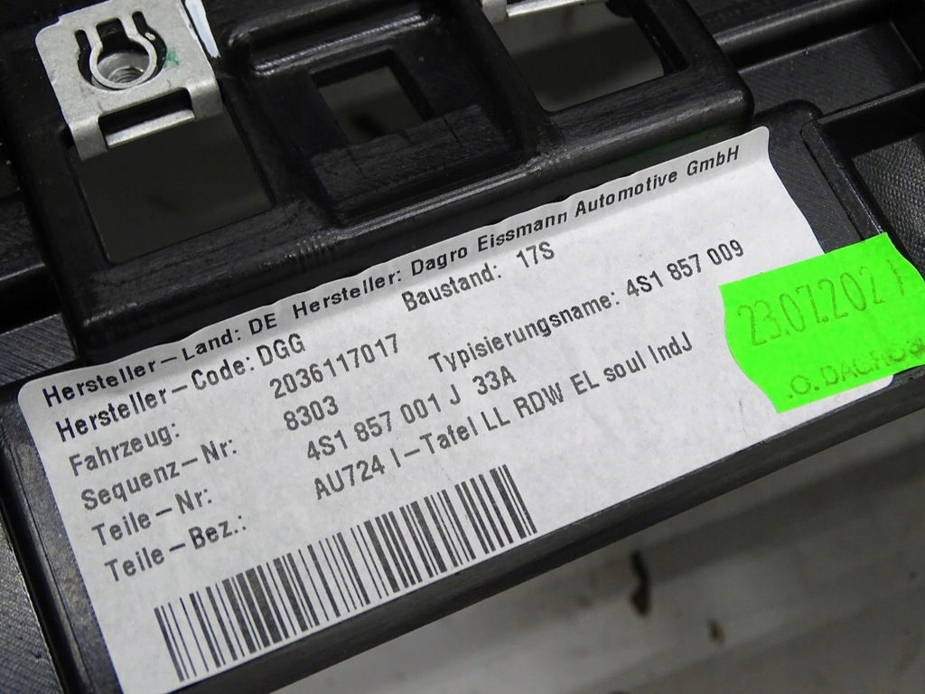 фото №12, Приборная панель приборная консоль приборная панель audi r8 2020r 4s spyder