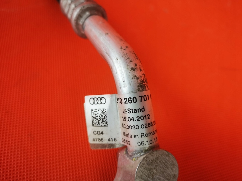 фото №7, Audi a5 8t fl wąż шланг кондиционера 8t0260701m