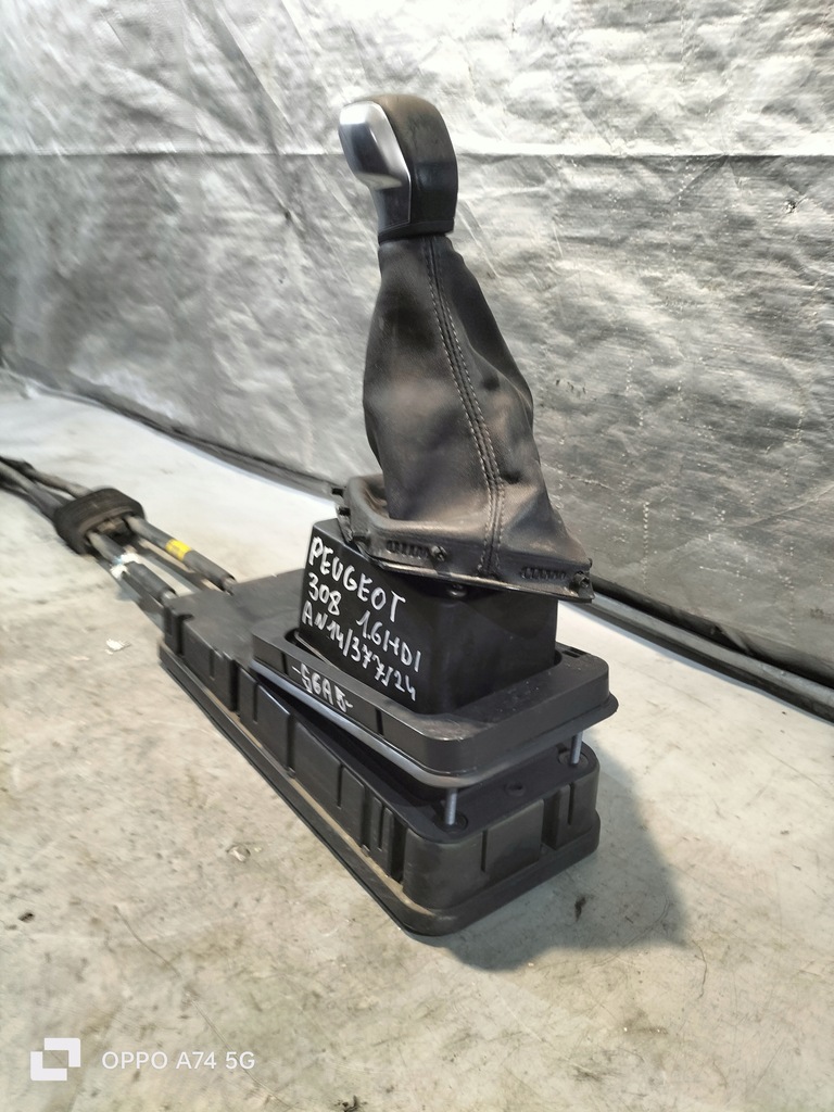 фото №9, Peugeot 308 ii t9 1.6 hdi домкрат троси перемикання передач 9806936580 5-biegów