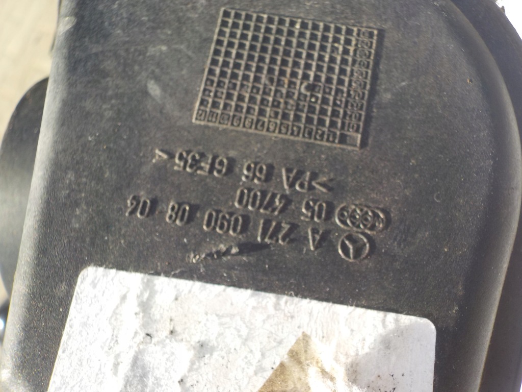 Mercedes w203 00-04 труба резонатор гасник шумів Зі Шроту