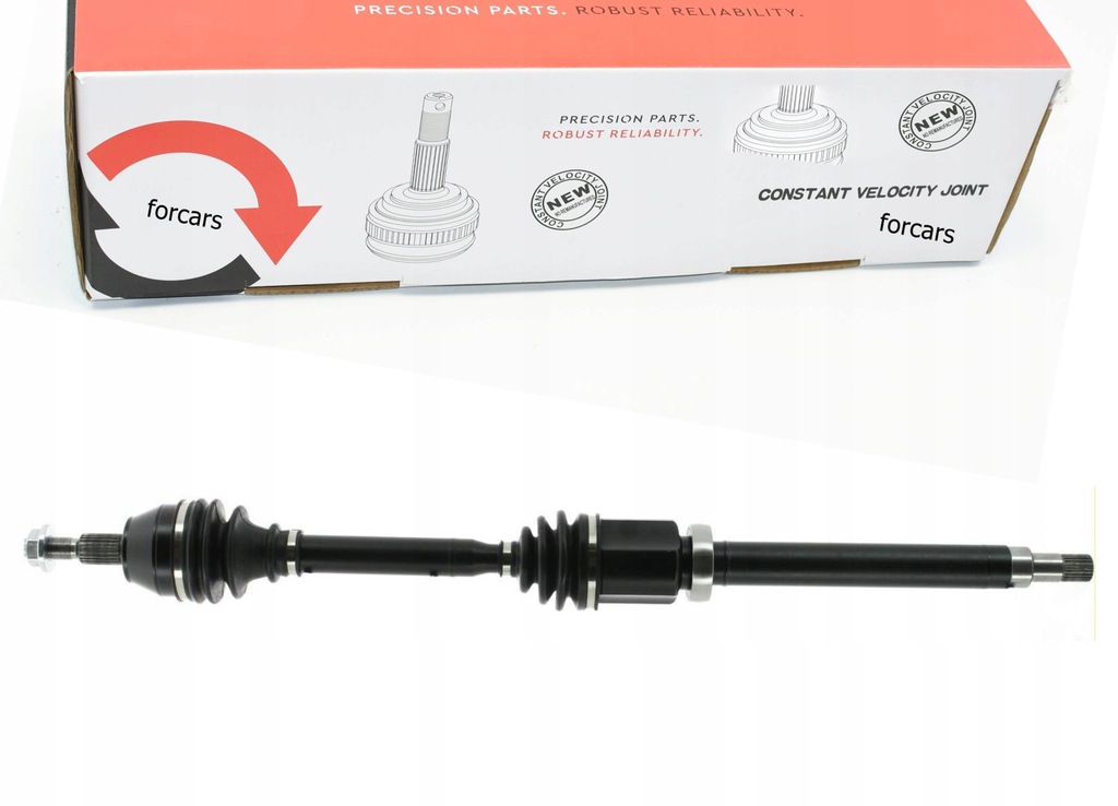 фото №1, Приводной вал правая ford tourneo custom v362 2.0 ecoblue 2016-- автоматическая коробка передач