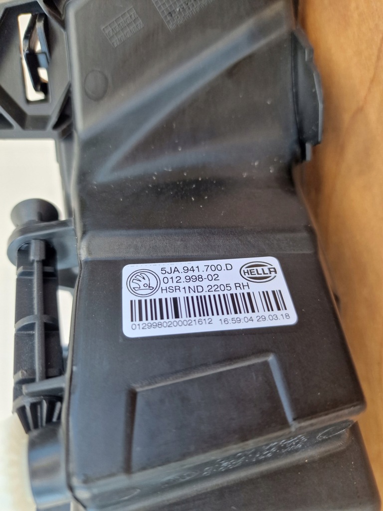 фото №3, Skoda rapid lift 5ja 17-21 rok правий протитуманна фара org