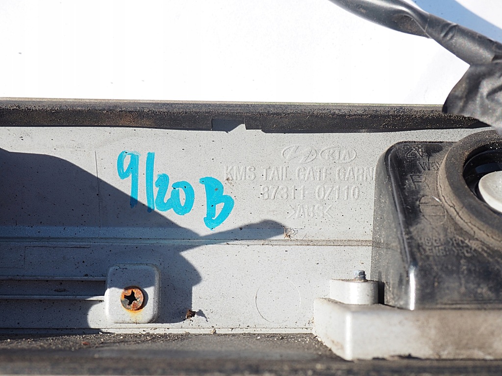 фото №8, Sportage ii молдинг накладка podświetleniey кришки задня