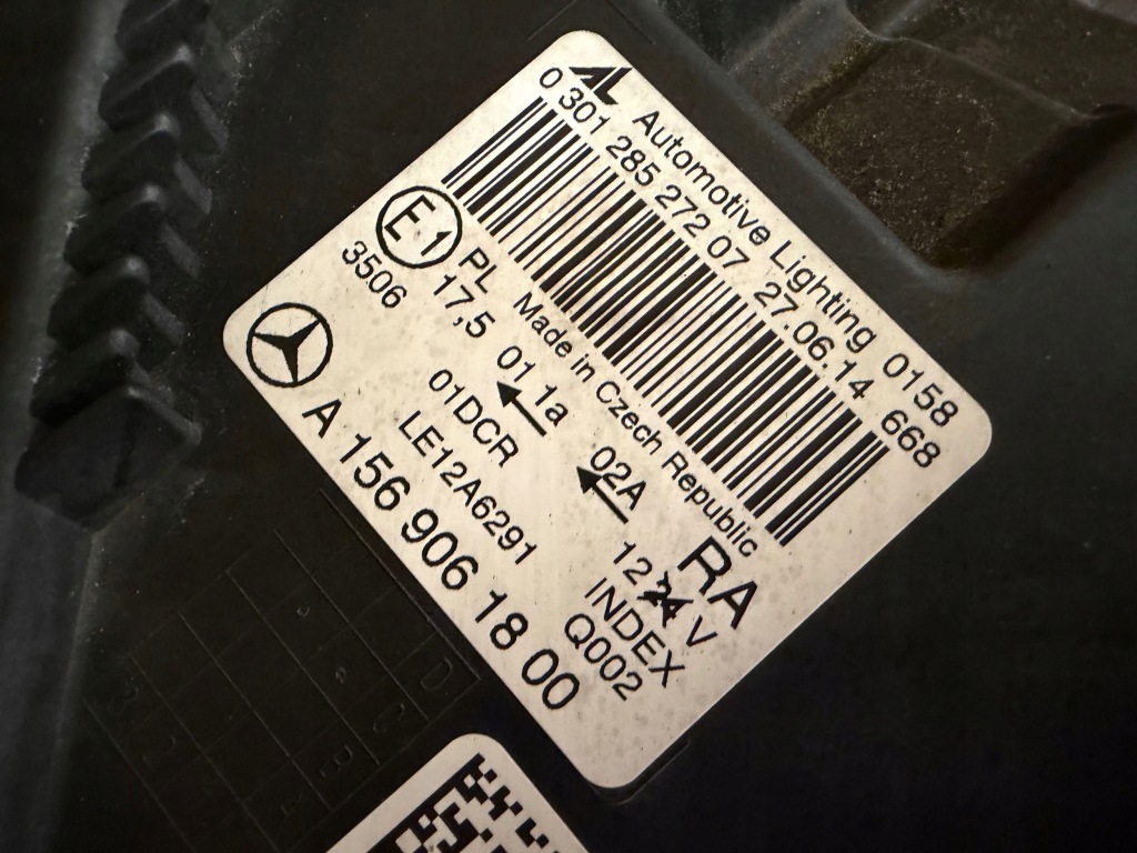 Лампа фара правый перед mercedes gla x156 156 bi-xenon европа комплектная Киев