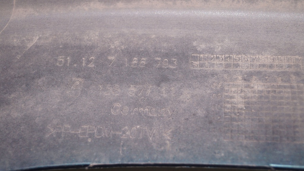 фото №7, Bmw 1 e82 e88 coupe 07- бампер задній задня l25