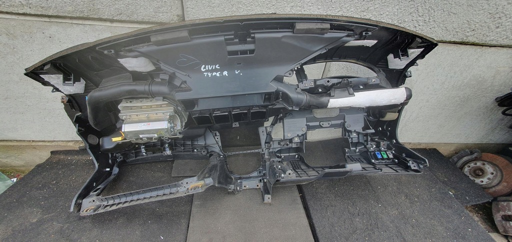 фото №6, Приборная панель приборная консоль приборная панель type-r honda civic ix