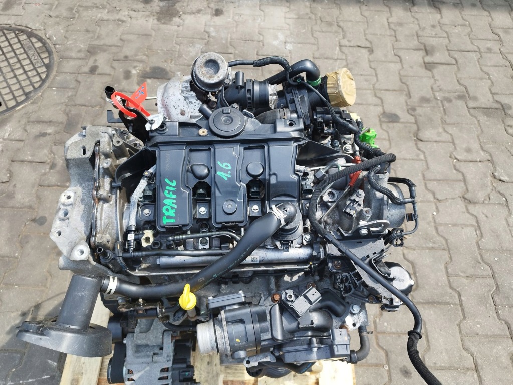 Купить Комплектный  двигатель trafic 3 vivaro b nv300 1.6 dci r9m408 poj турбина