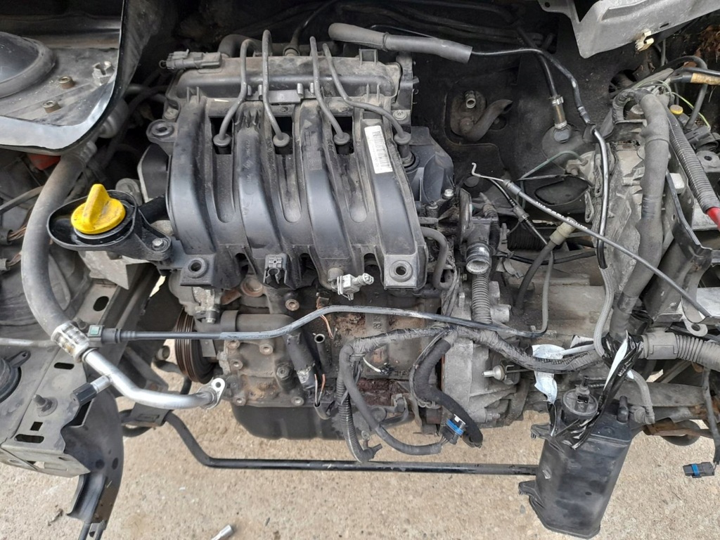 фото №1, Двигатель блок двигателя renault clio twingo 1.2 16 v d4fc708 d4f c708 d4fc 708