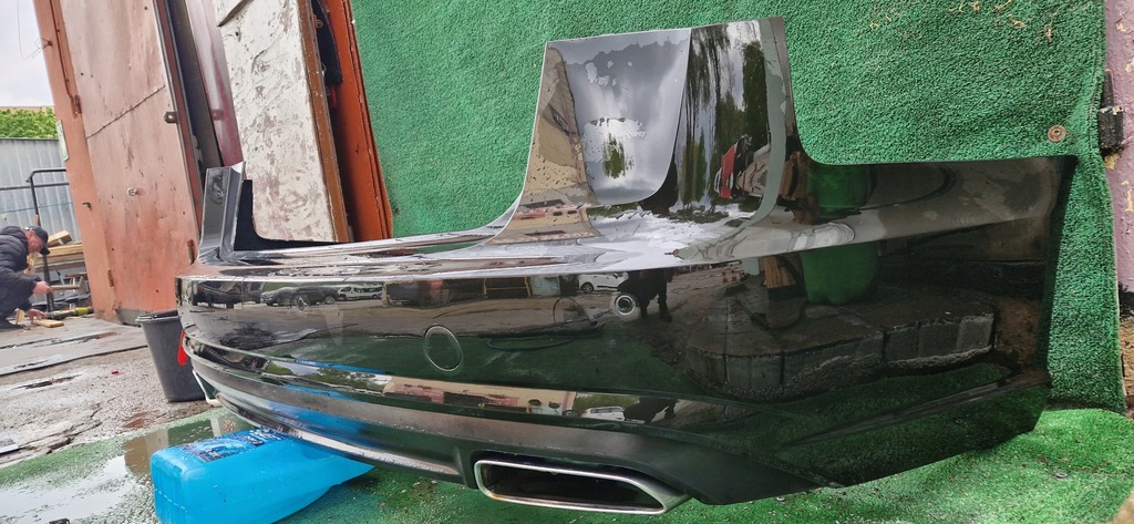 фото №9, Audi a6 c7 lift 4g бампер задня ly8x