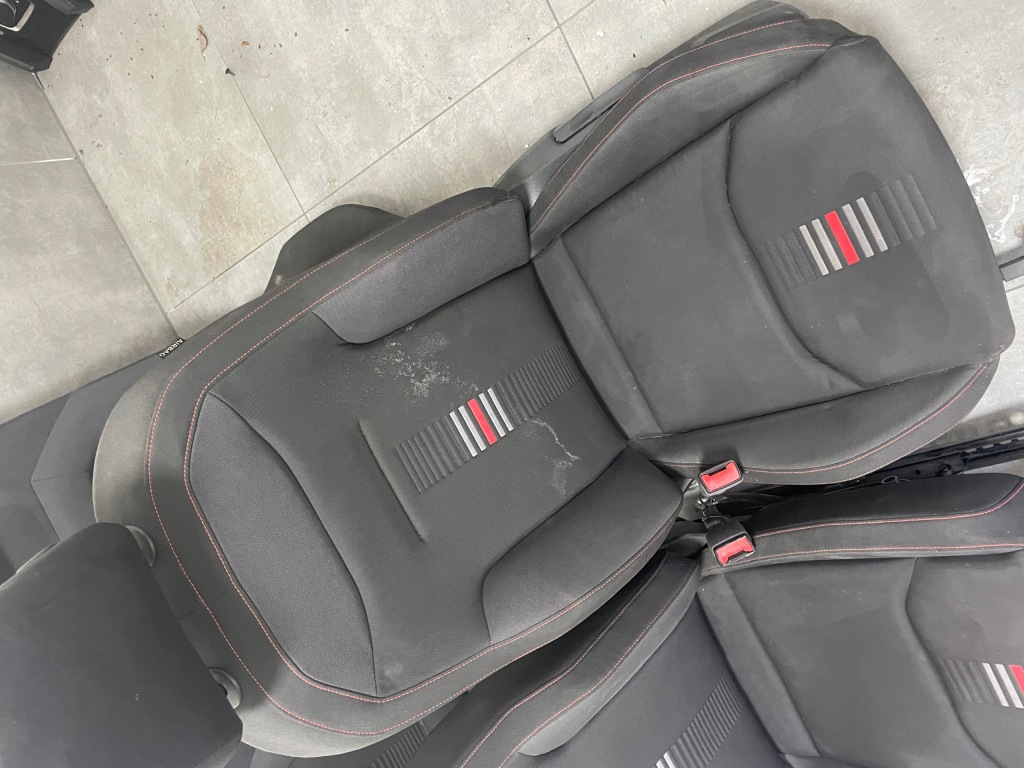 фото №1, Seat ibiza v 6f fr сиденья заднее сиденье europa