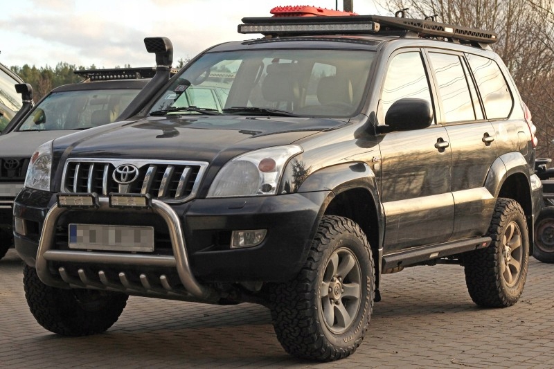 фото №6, Стальной пороги боковой toyota land cruiser 120 more 4x4