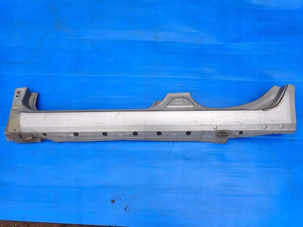 фото №9, Nissan micra k12 03-10 порог левый