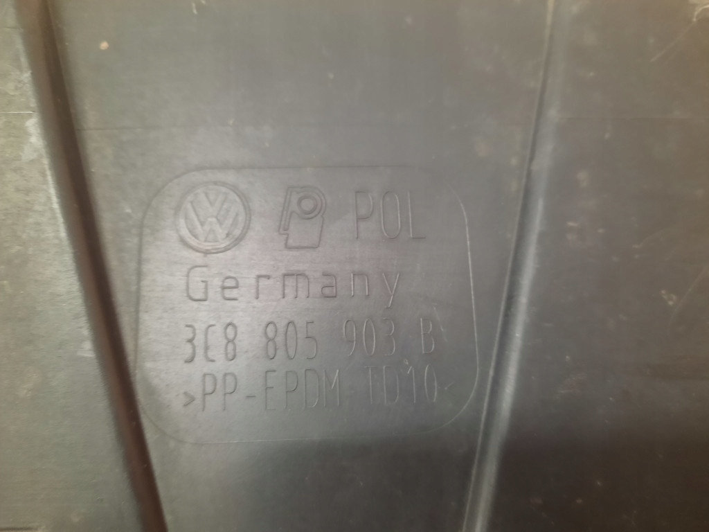 фото №5, Volkswagen passat cc lift 11-16 спойлер захист pod бампер 3c8805903b