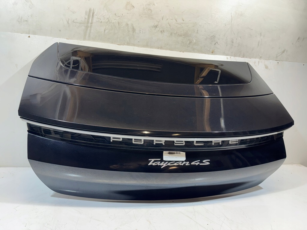 фото №7, Крышка багажника багажника комплектная porsche taycan накладка спойлер