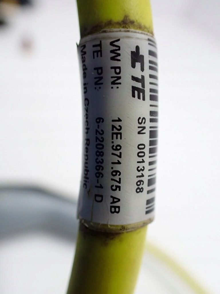 фото №9, Разъём шланг зарядки зарядное устройство 12e971675ab vw e-golf vii 7 15r