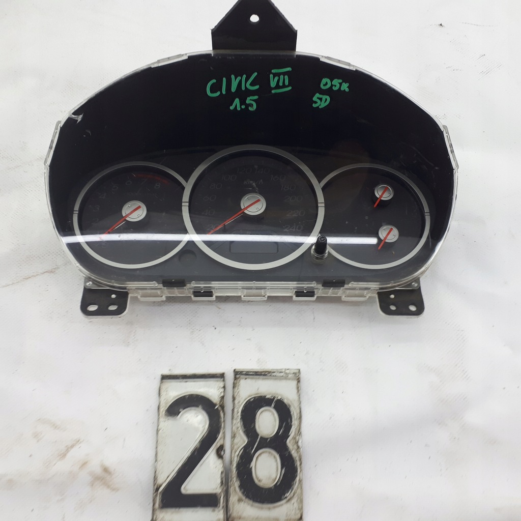 фото №1, Honda civic vii 1.5 05r счетчик приборы