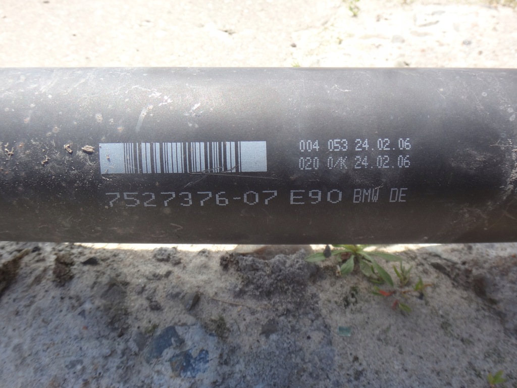 фото №6, Wał приводной bmw e90 e92 325 330 xi n52 автоматическая коробка передач