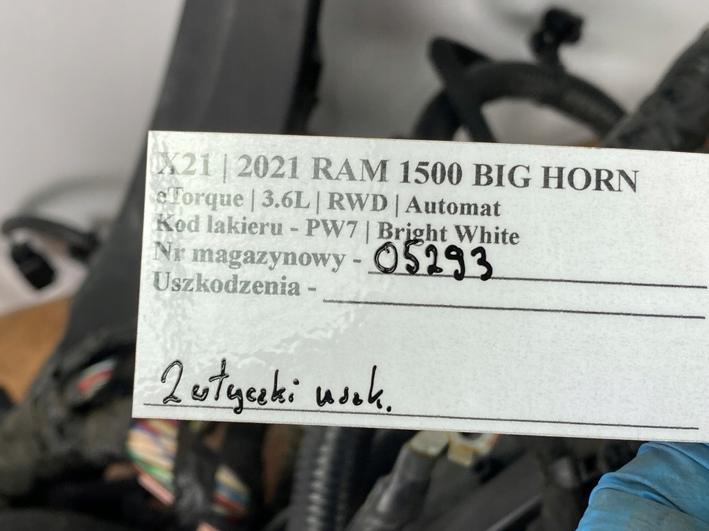 фото №6, Жгут трубопровод отсек двигателя ram 1500 2019+ usa