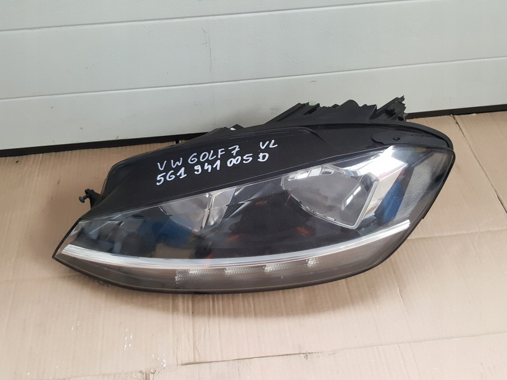 фото №1, Vw golf vii 5g1941005d лампа лівий перед