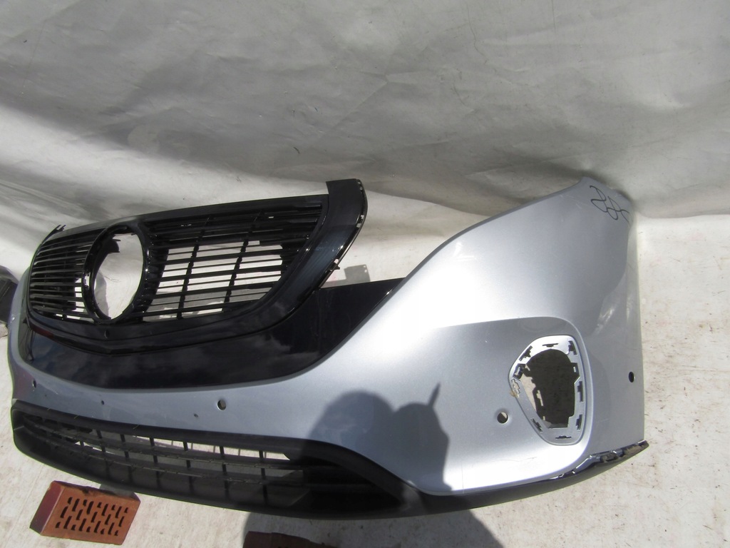 фото №11, Бампер mercedes eqc w293 19- перед решітка радіатора 293 передній