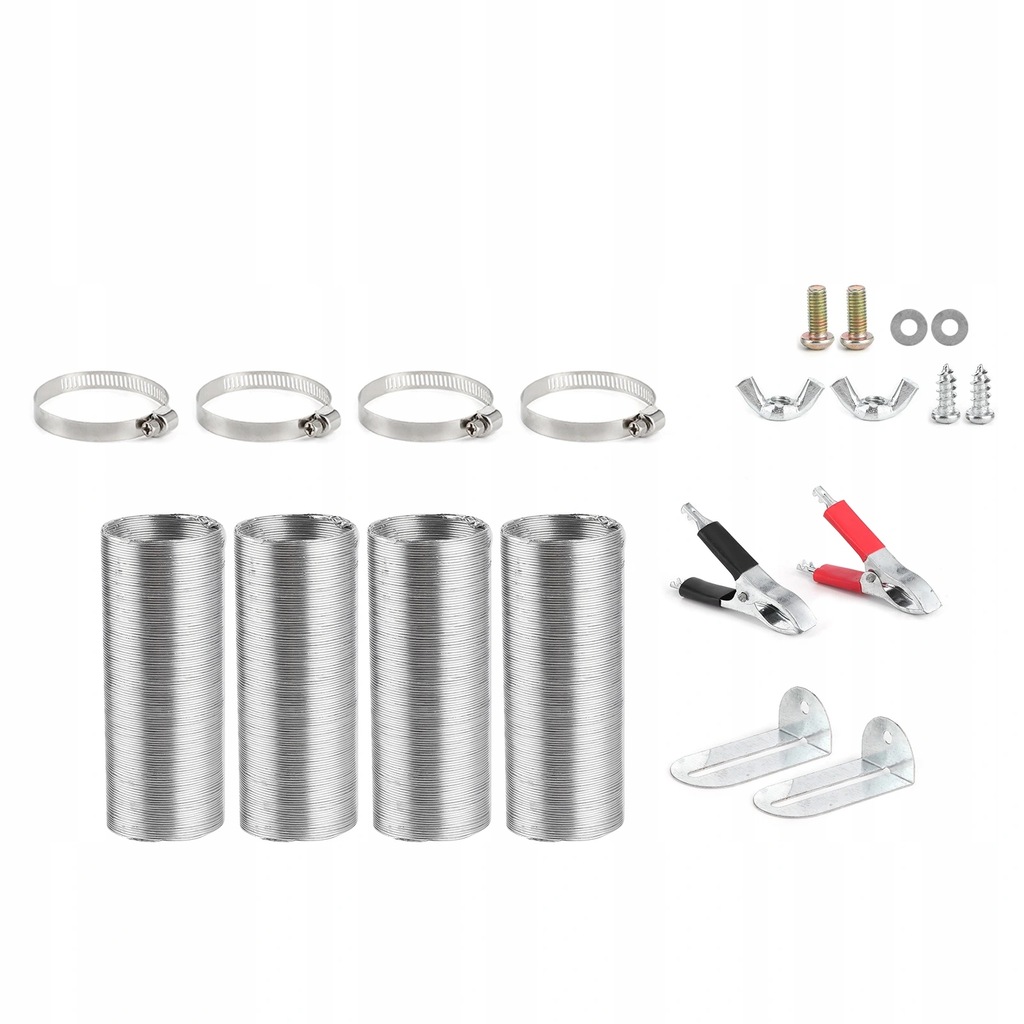 фото №10, Радиатор отопитель автомобильная 4-otworowy 12v