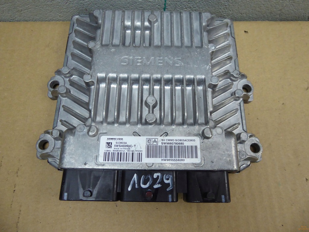 фото №1, Бортовой компьютер citroen c5 9660780680 9655534080