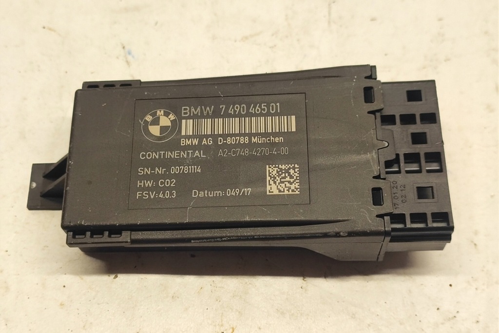 фото №10, Модуль przedniedo lewego сидіння bmw 1 f20 749046501 1.5l бензиновий 100kw