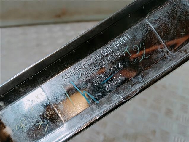 фото №8, Mm mitsubishi l200 triton хром накладка кришки