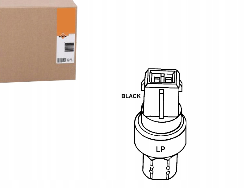 фото №1, Датчик тиск. кондиціонера volvo nrf