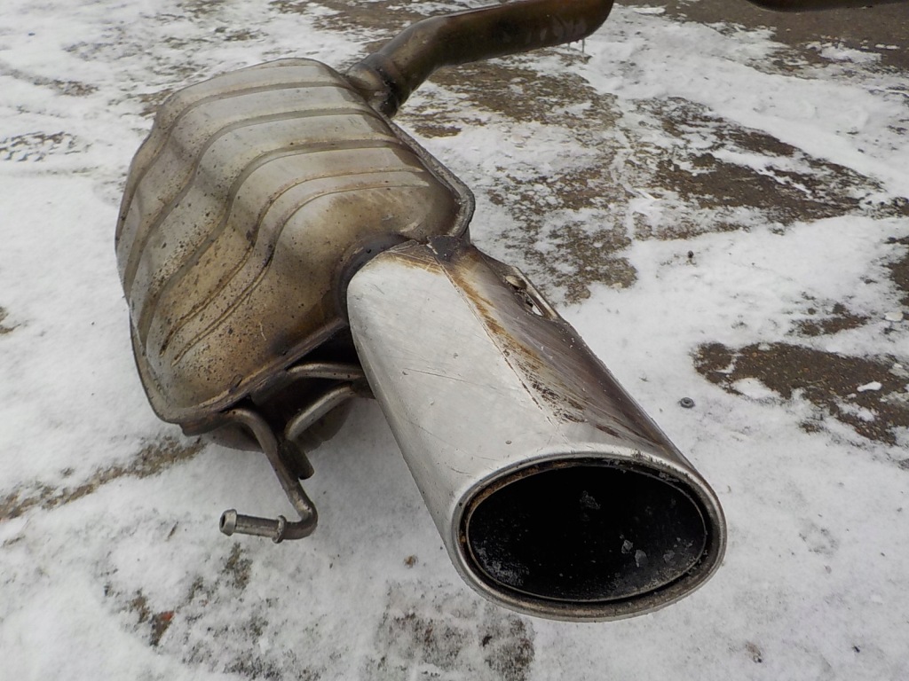 Купить Mercedes w207 купе 09- выхлоп глушитель конечный