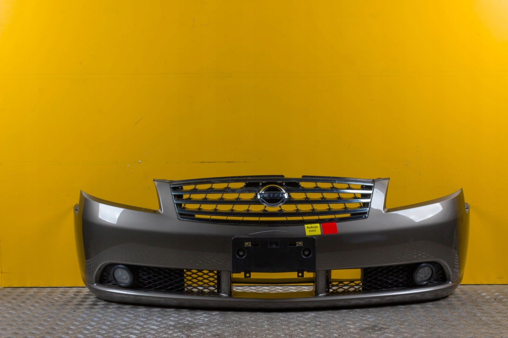 фото №1, Infiniti m35 m45 2005-2009 бампер перед решётка радиатора