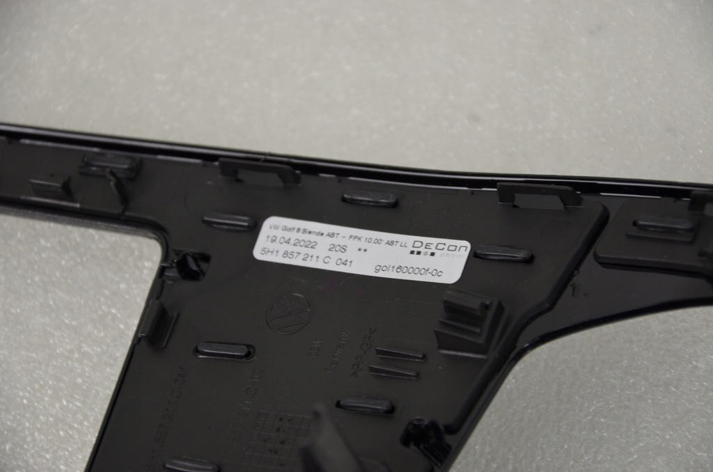 фото №6, Vw golf viii молдинг панели приборной панели 5h1857211c