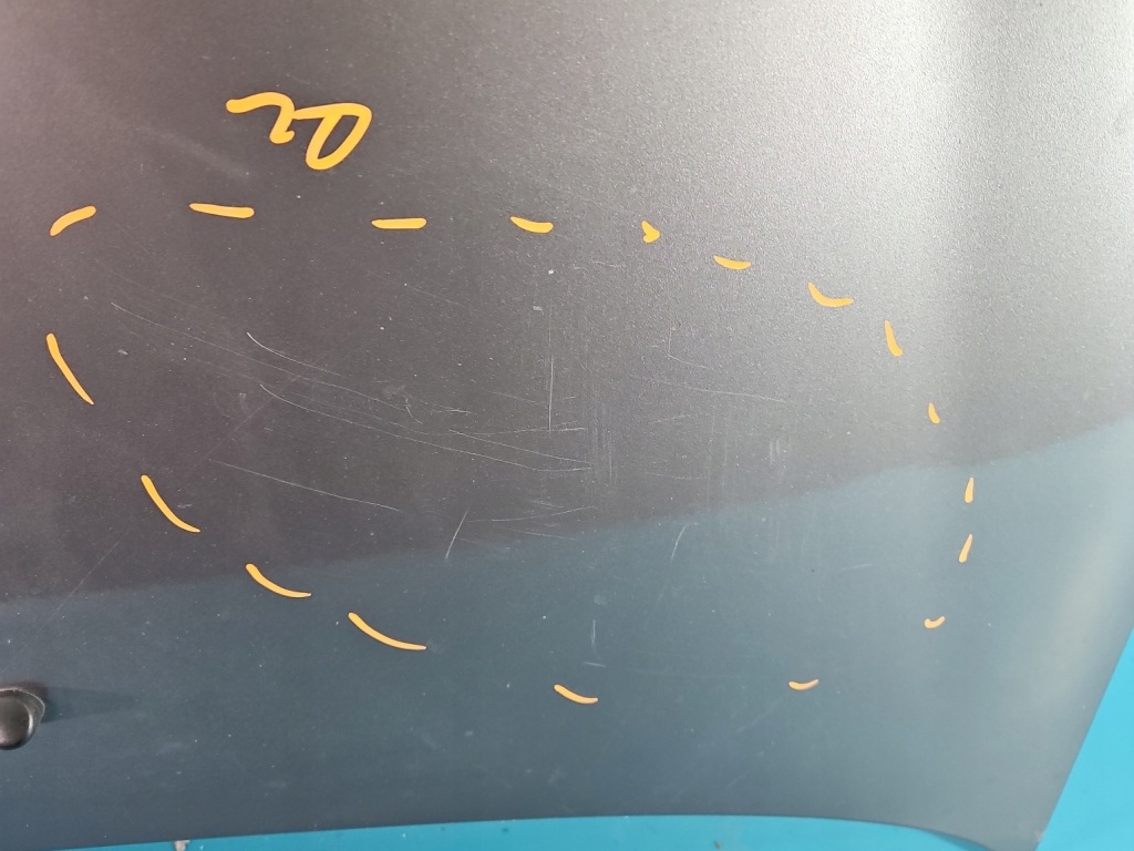 Капот передняя renault clio ii 2 01- szary nv603 Оригинал