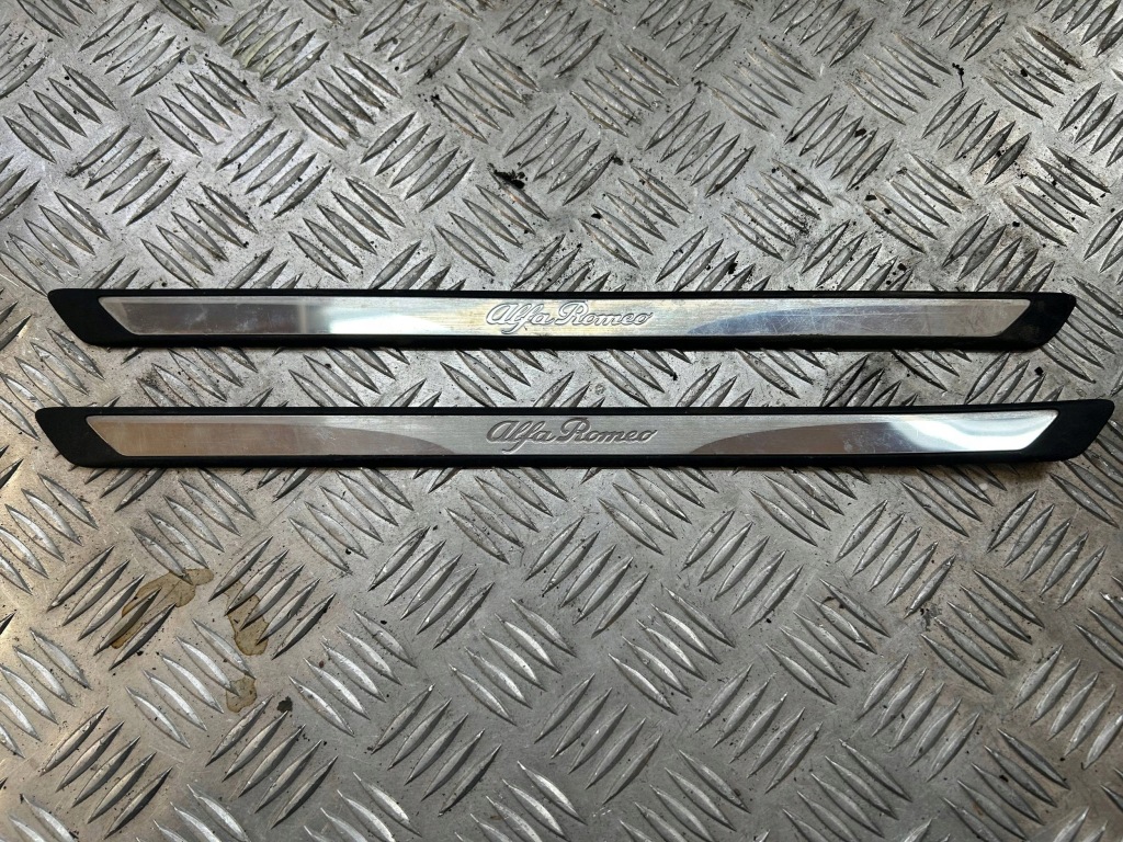 фото №1, Накладки пороговые хром alfa romeo stelvio левая правая kpl