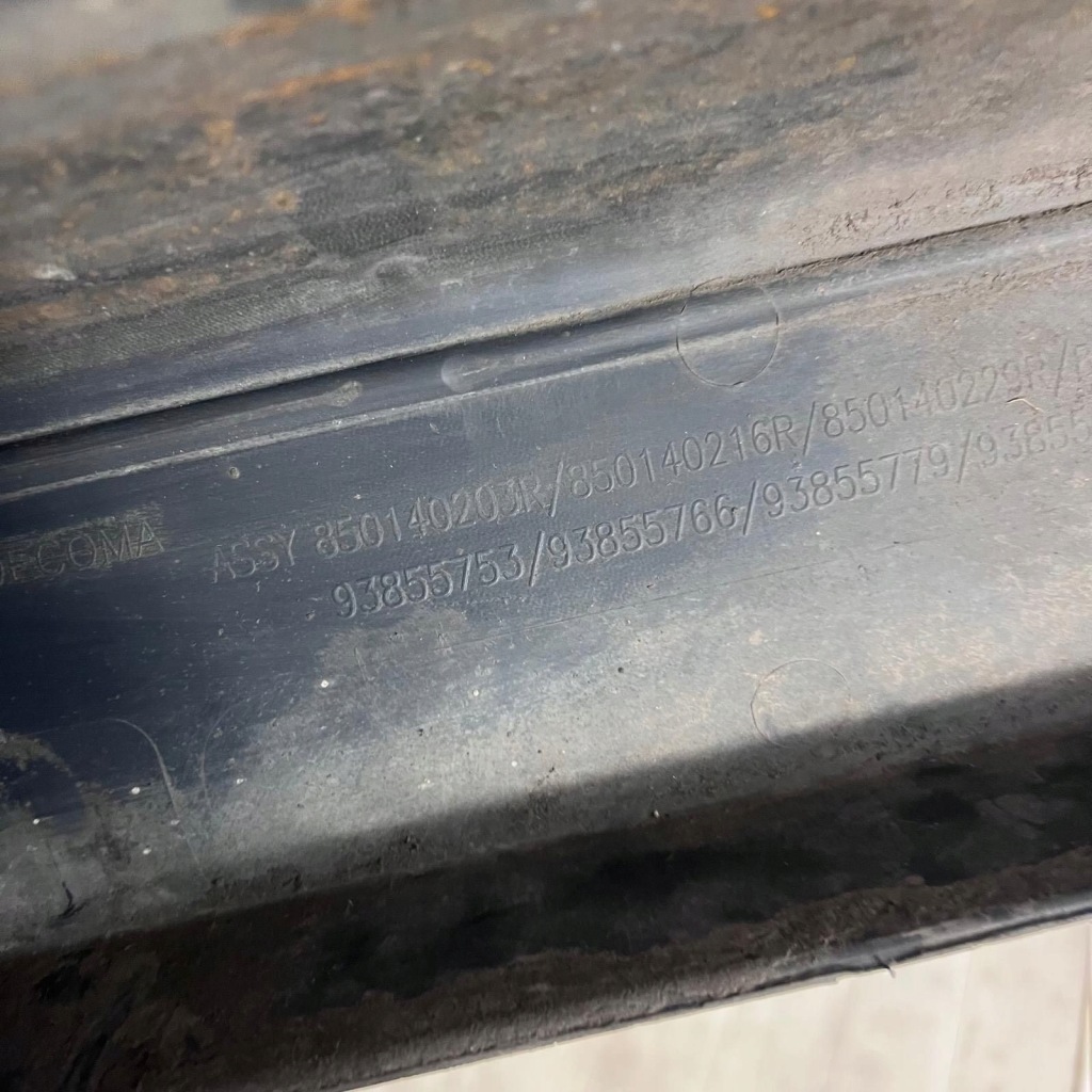 фото №10, Бампер задняя задний pdc датчики kompletny renault trafic ii 2 оригинальный номер 850140203r