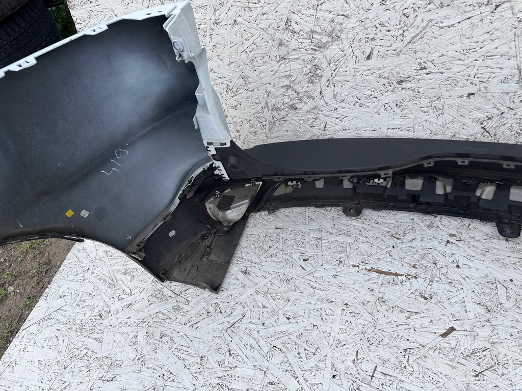 фото №7, Espace v initiale бампер задня задній 6 pdc білий перламутр teqnc