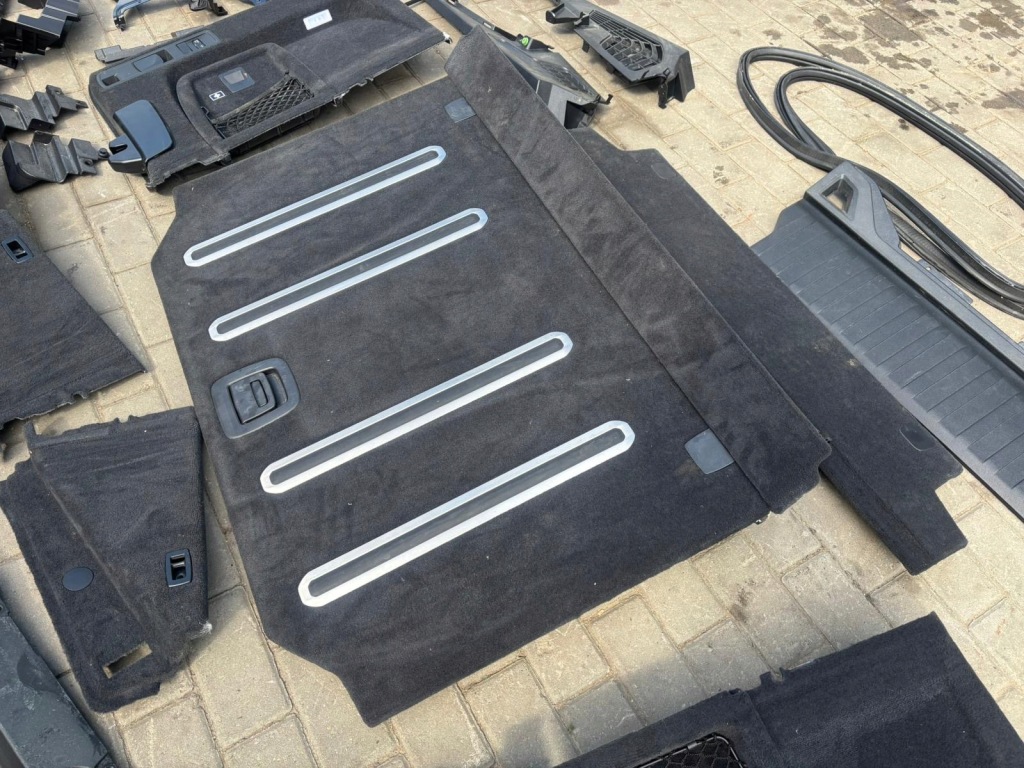 фото №8, Bmw x5 g05 обивка багажника задняя комплектная пол обшивка обшивки