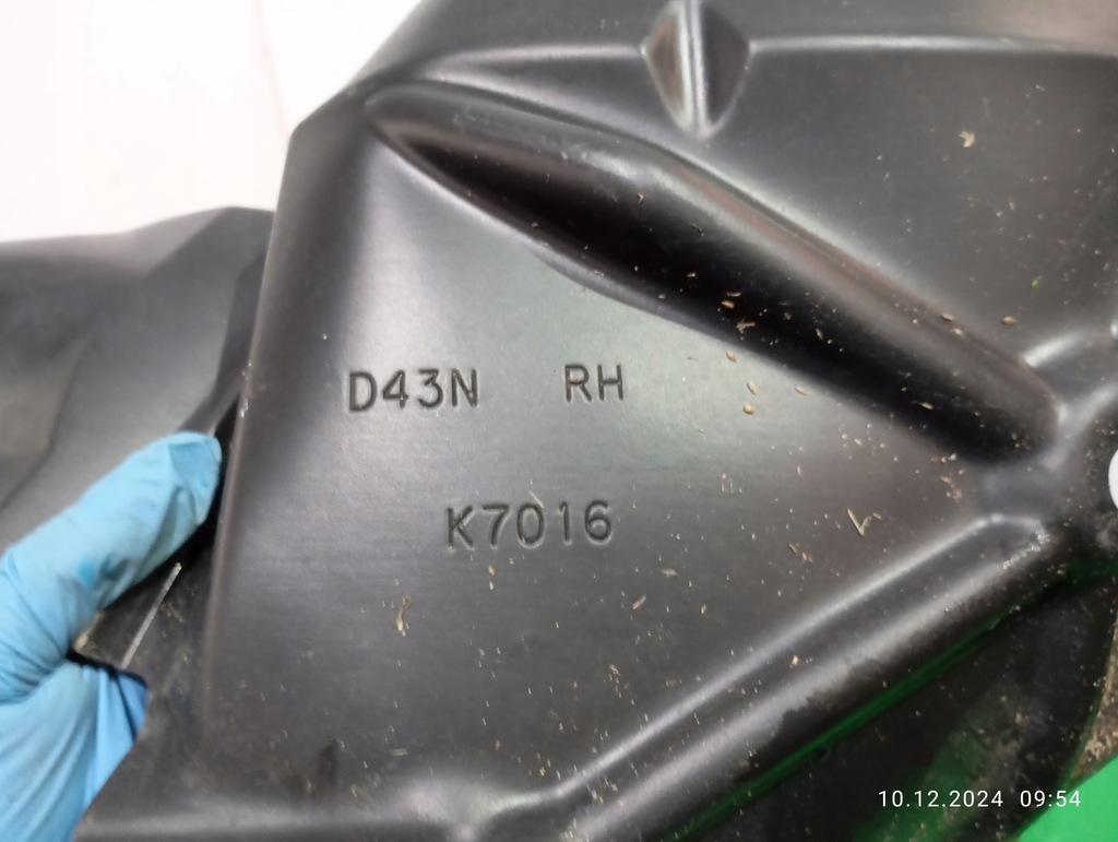 фото №9, Підкрилок праве перед mazda 2 ii dj d43n-k7016