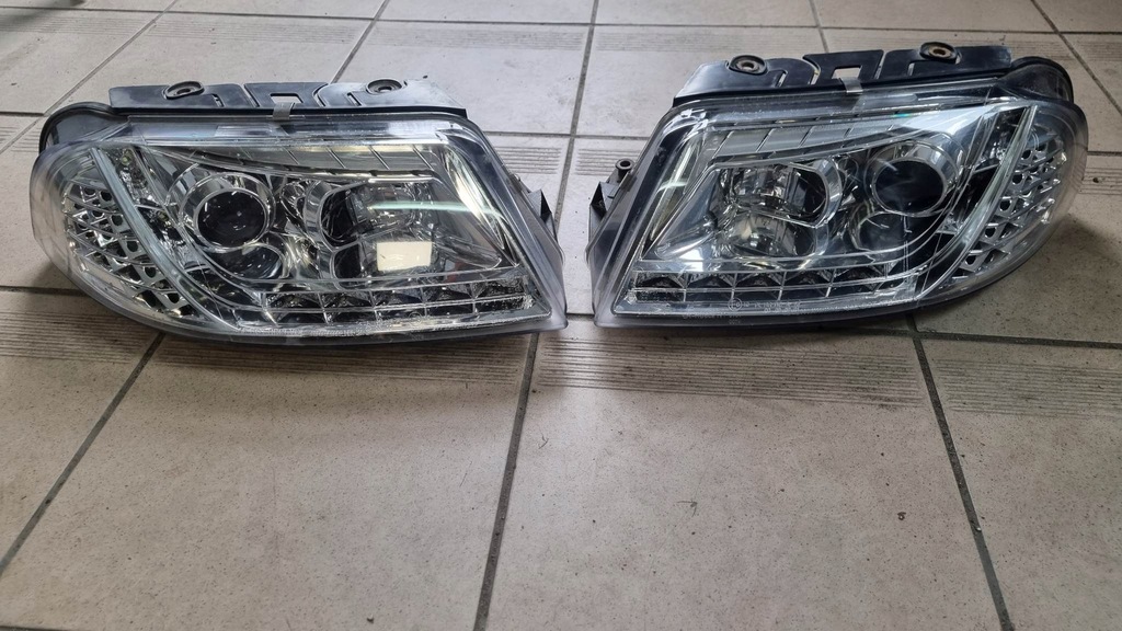 фото №1, Лампа лампы vw passat b5 lift 2x 00-05 хром led