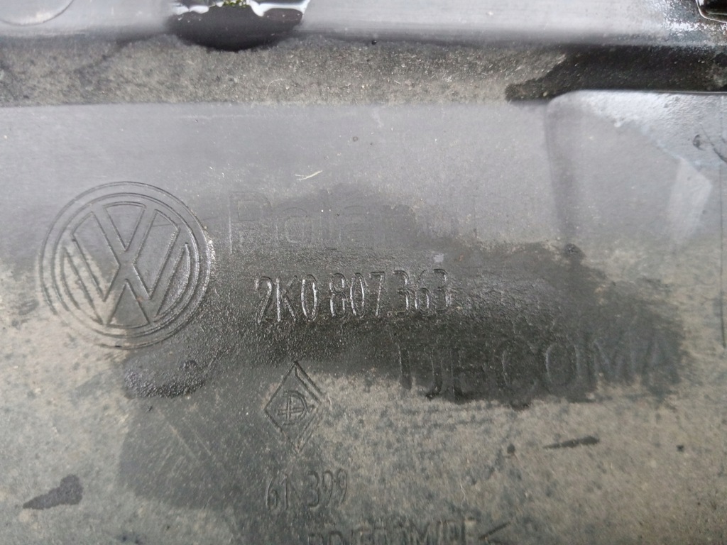 фото №8, Vw caddy бампер задній задня 2k0807363 2004r-