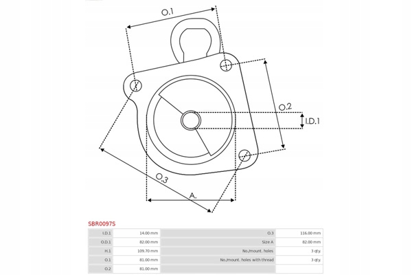 фото №4, Крышка стартер, карбюратора as-pl sbr0097s